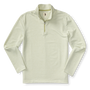 Wakeman Stripe Performance 1/4 Zip Pullover - Pear Green Heather