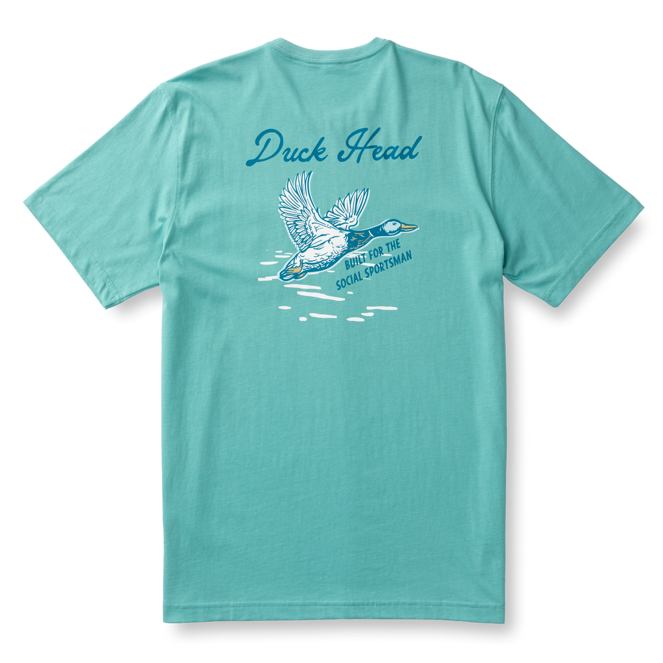Social Sportsman Short Sleeve T-Shirt - Meadowbrook Heather