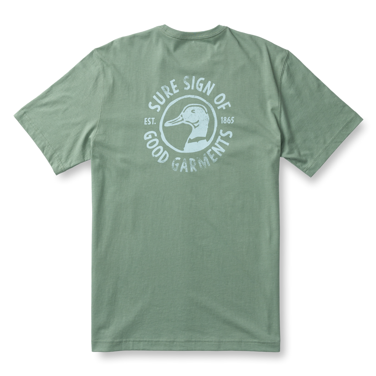 Sure Sign Short Sleeve T-Shirt - Shadow Green