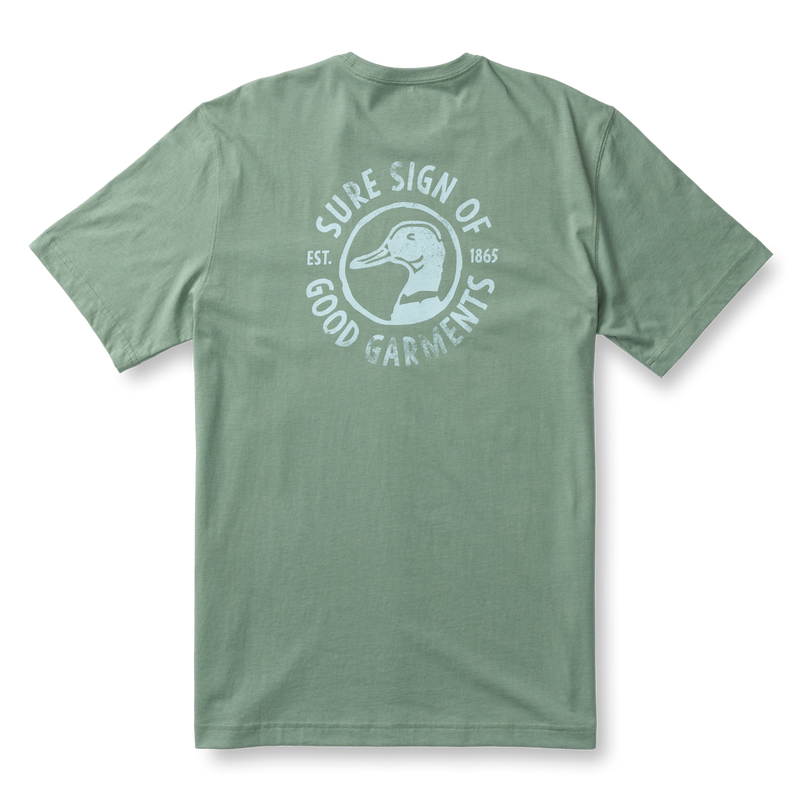 Sure Sign Short Sleeve T-Shirt - Shadow Green