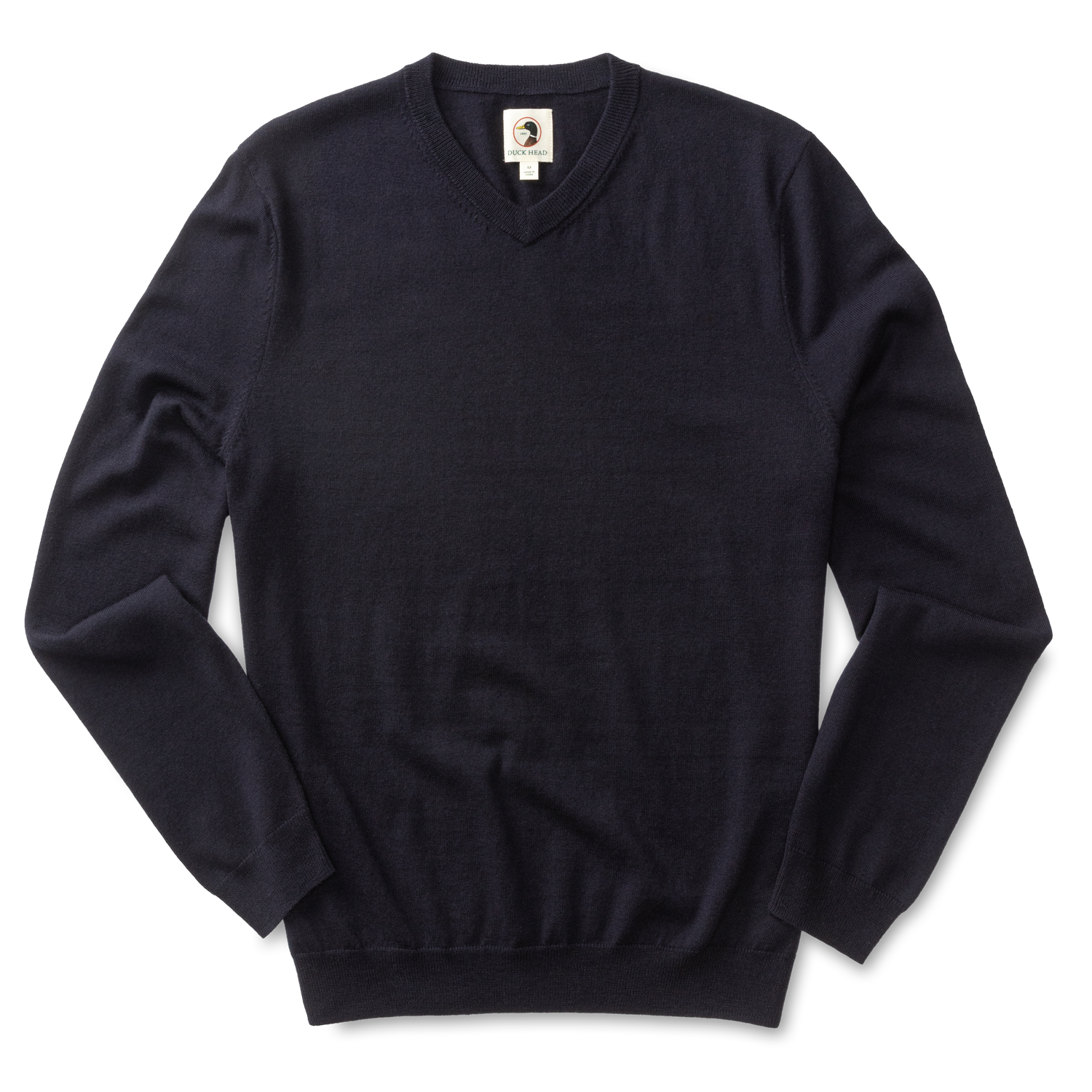 Buckley Merino V-Neck Sweater - Navy