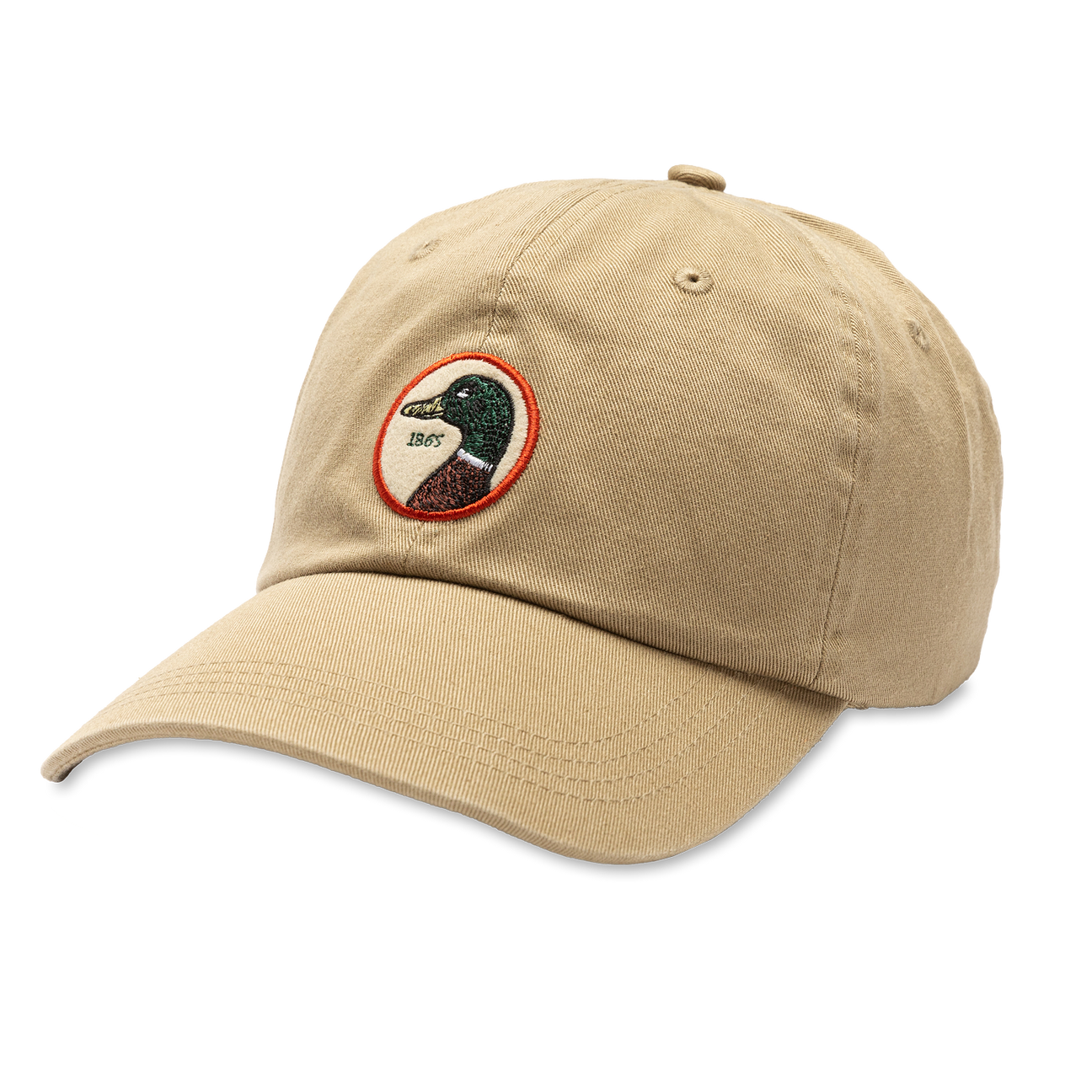 Circle Patch Twill Hat - Khaki