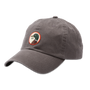 Circle Patch Twill Hat - Steel Grey