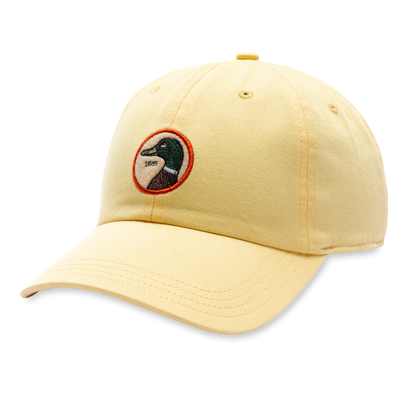 Circle Patch Twill Hat - Golden Yellow