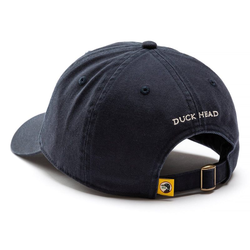 Embroidered Duck Twill Hat - Navy
