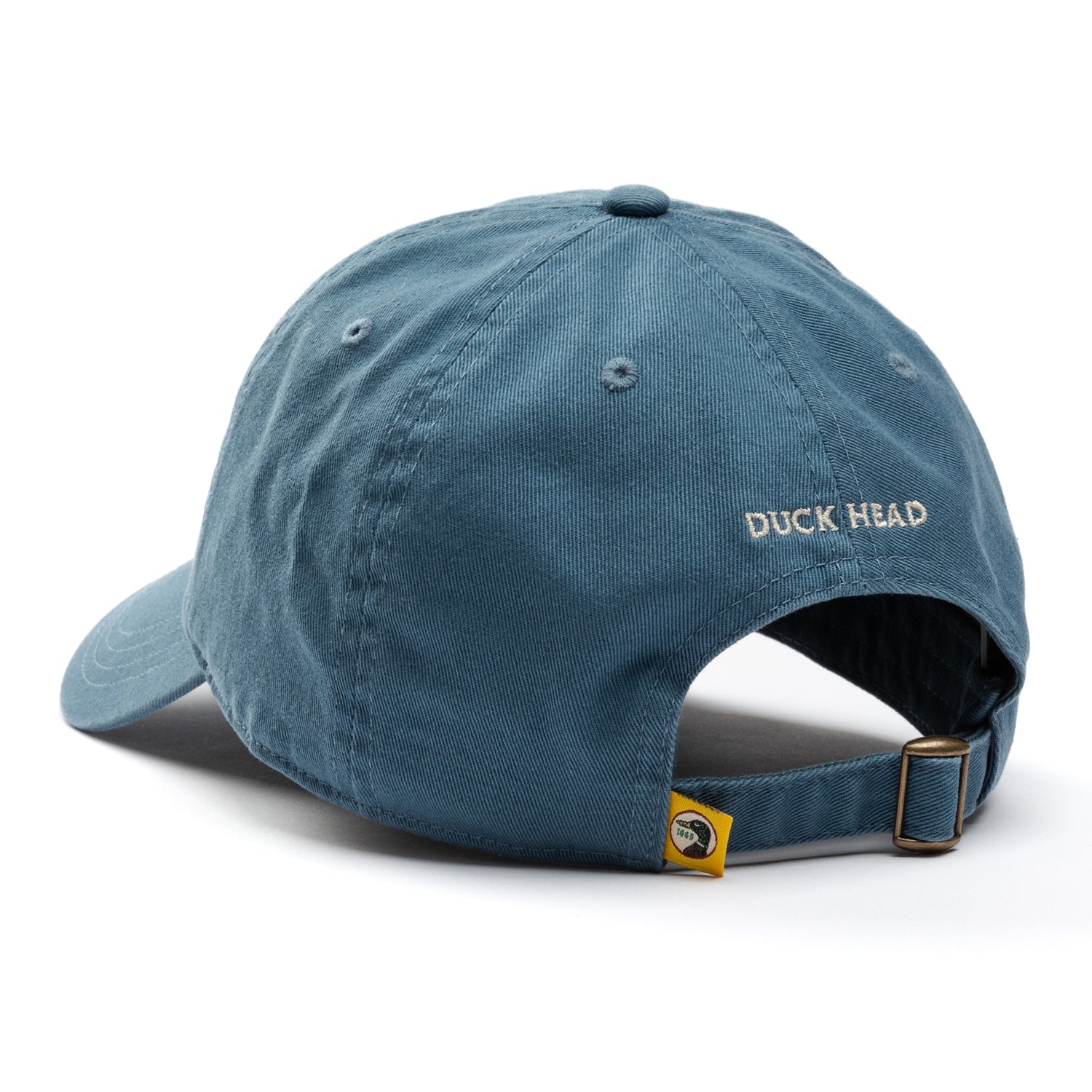 Embroidered Duck Twill Hat - Aegean Blue