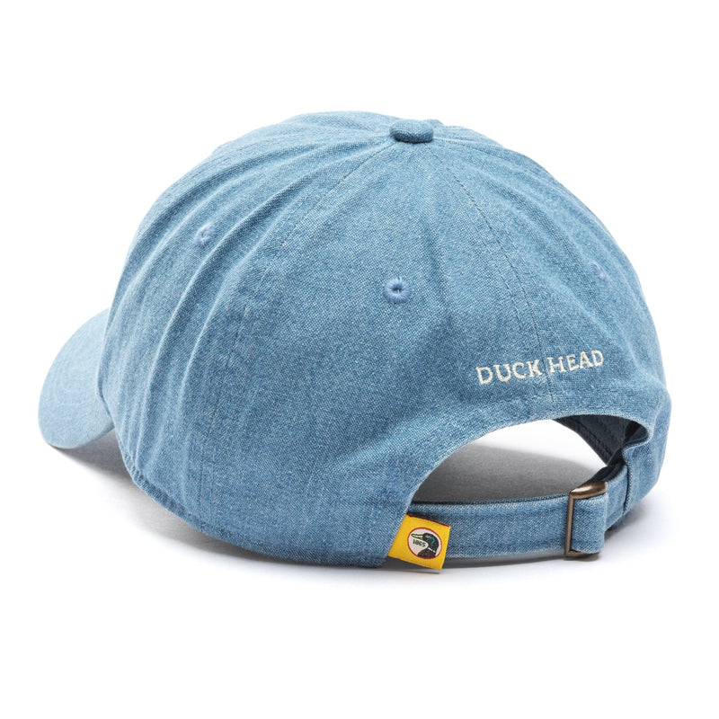 Circle Patch Denim Hat - Blue