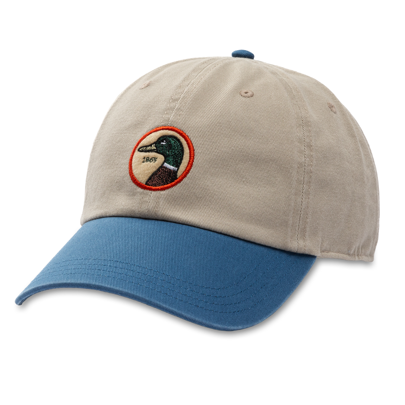 Circle Patch Twill Hat - Feather Grey