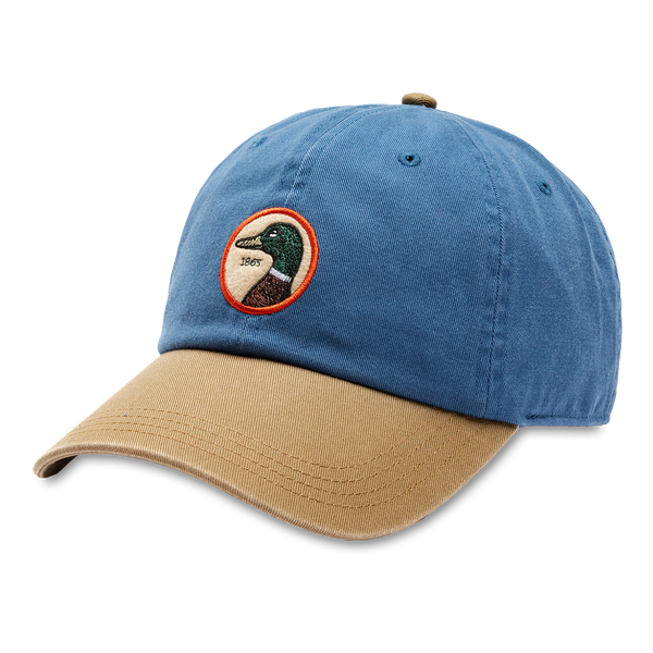 Circle Patch Twill Hat - Varsity Blue