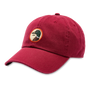 Circle Patch Twill Hat - Deep Red