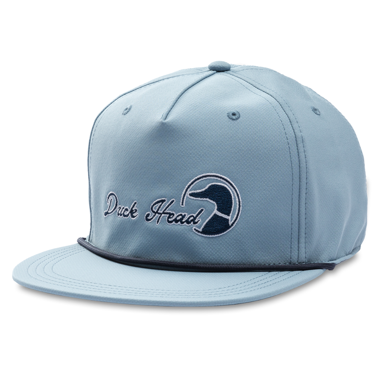 Performance 5-Panel Unstructured Hat - River Blue