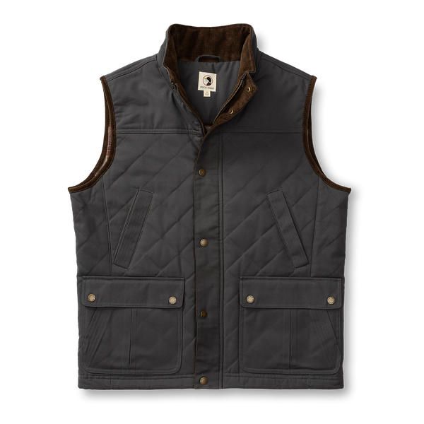 Waxed Duck Canvas Quilted Vest
