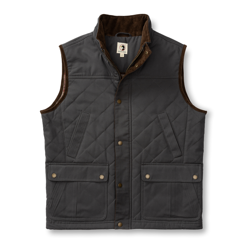 Waxed Duck Canvas Quilted Vest