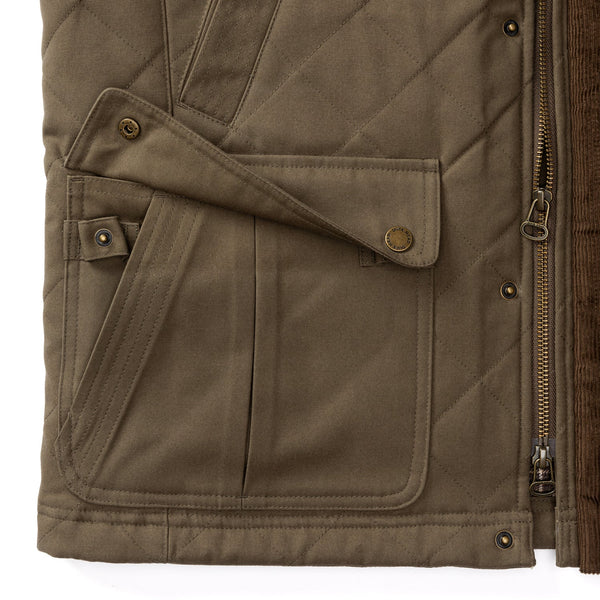Waxed Duck Canvas Quilted Vest