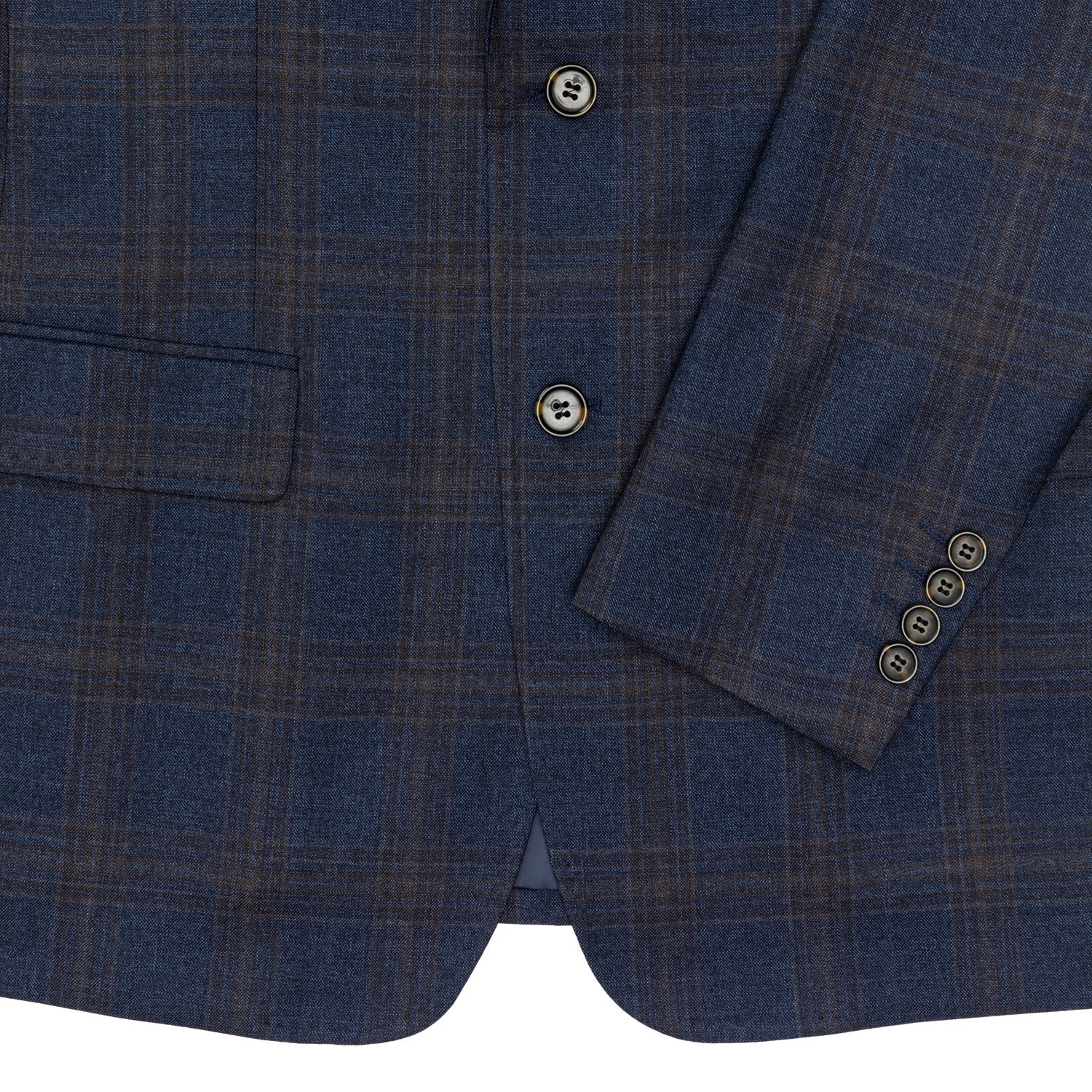 Navy color-reveal hover