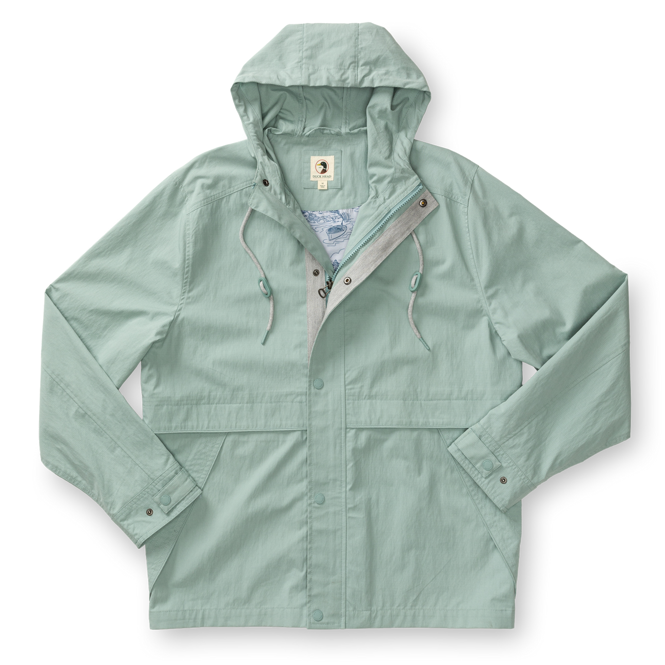 Drifter Weather Resistant Jacket - Silver Blue