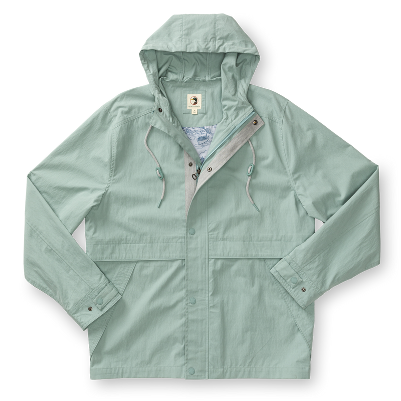 Drifter Weather Resistant Jacket - Silver Blue