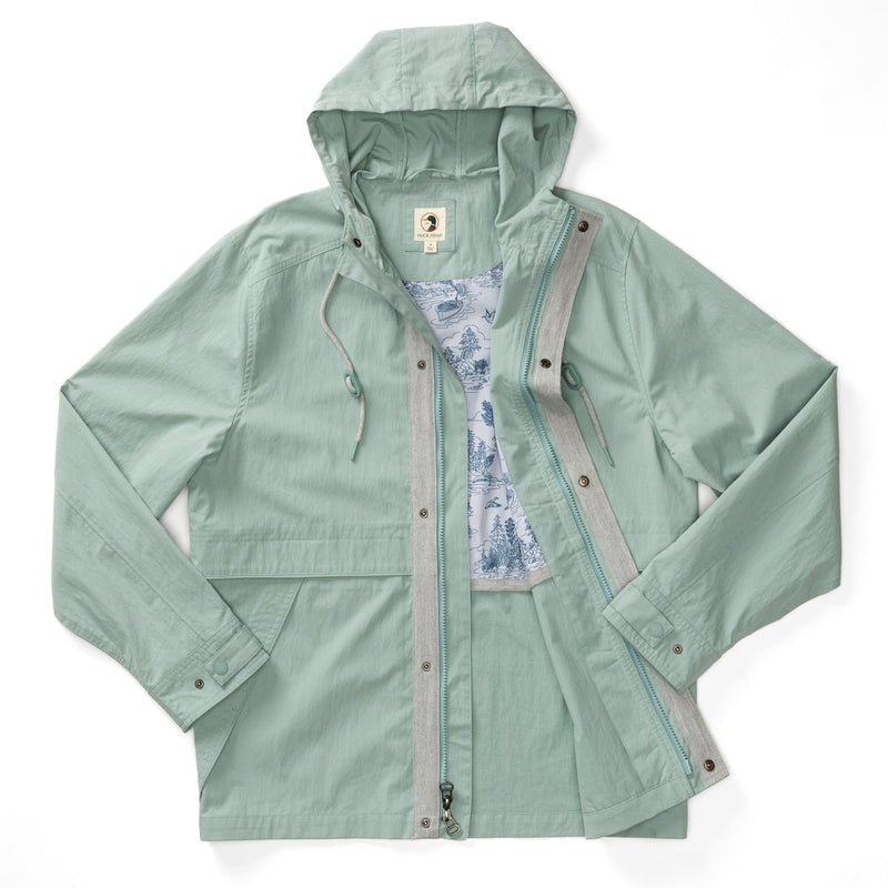 Drifter Weather Resistant Jacket - Silver Blue