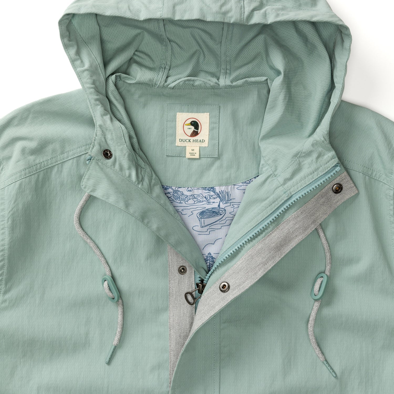 Drifter Weather Resistant Jacket - Silver Blue