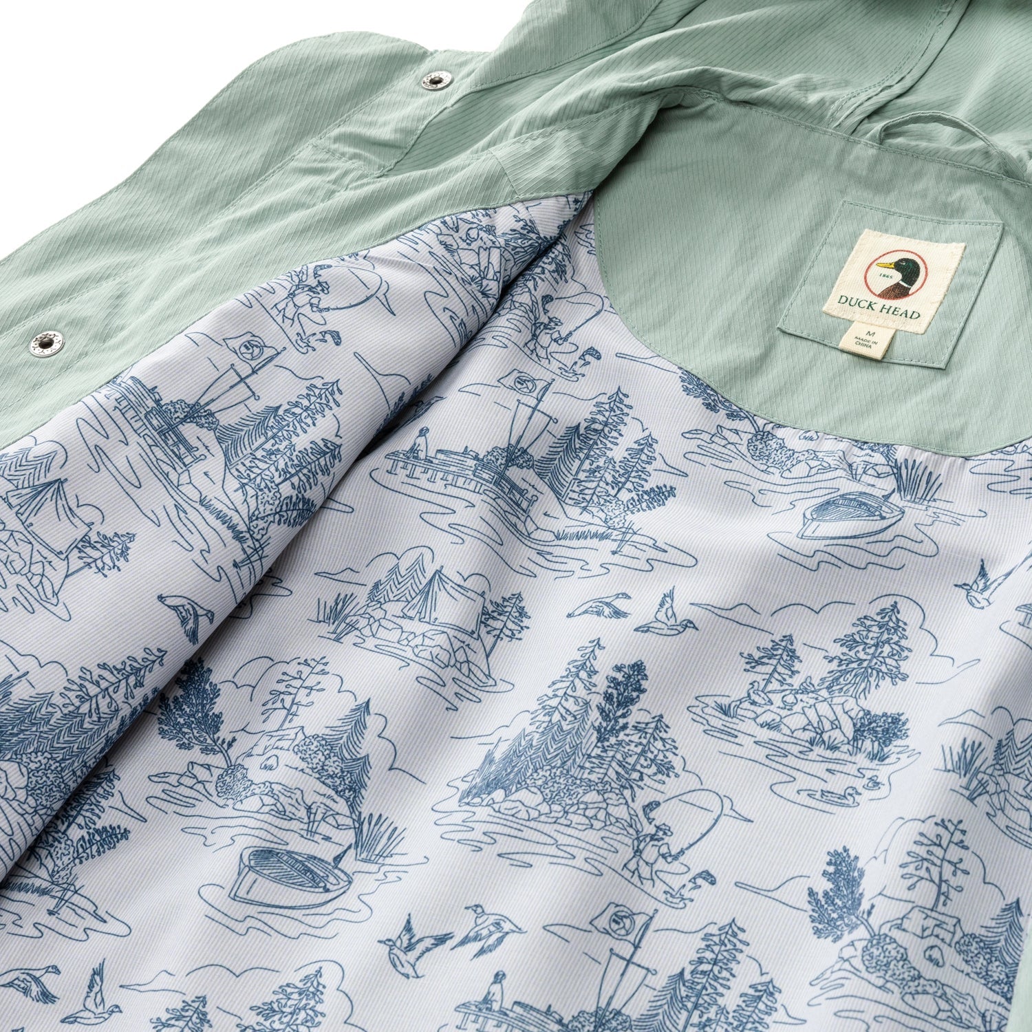 Drifter Weather Resistant Jacket - Silver Blue