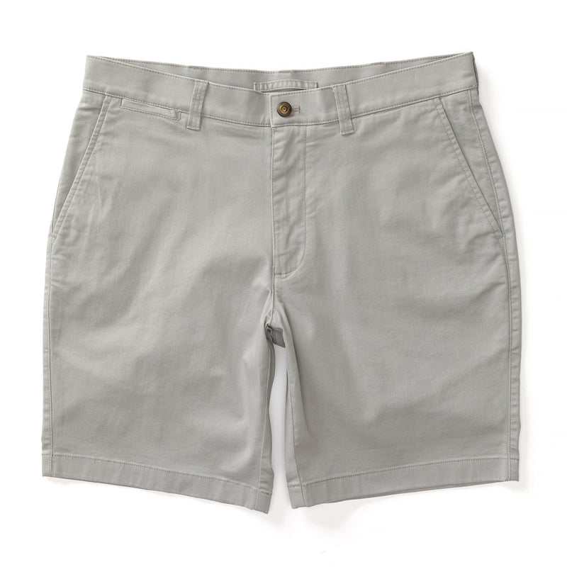 9" Gold School Chino Short - Limestone Grey