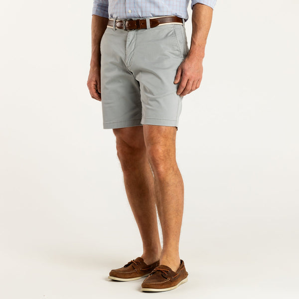 9" Gold School Chino Short - Limestone Grey