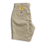 9" Gold School Chino Short - Khaki Gold Patch