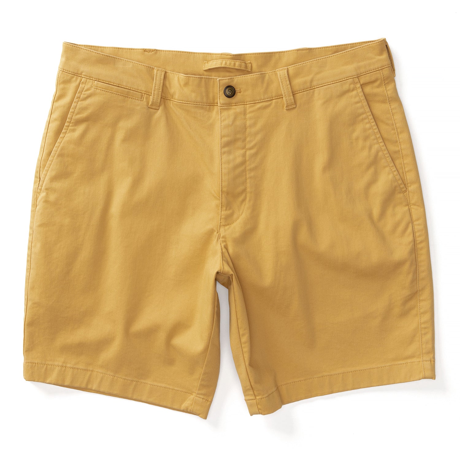 9" Gold School Chino Short - Faded Curry
