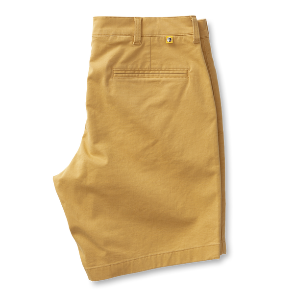 9" Gold School Chino Short - Faded Curry