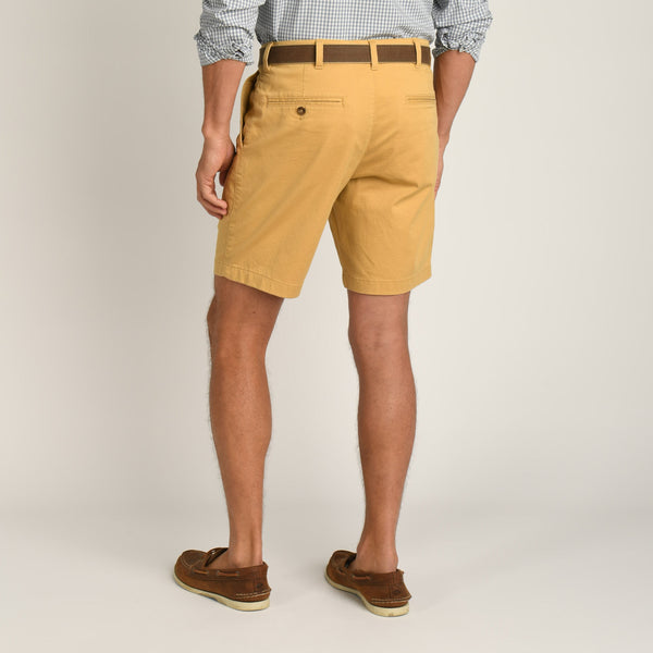 9" Gold School Chino Short - Faded Curry