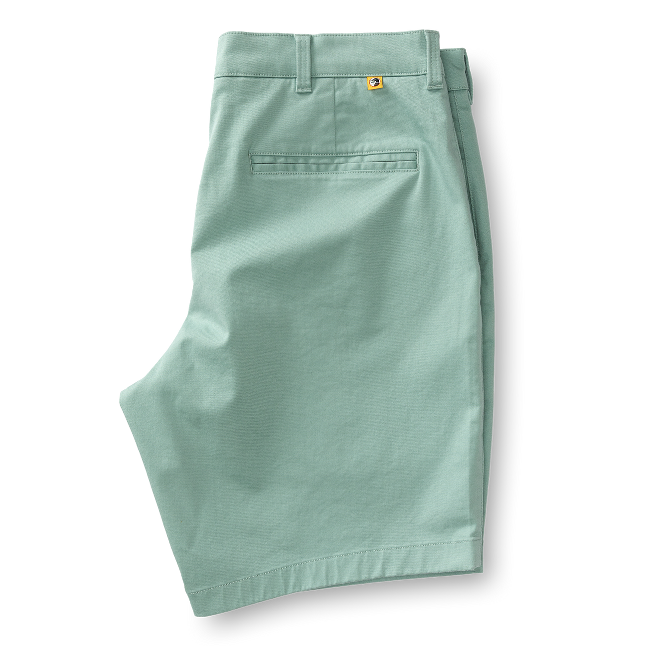 9" Gold School Chino Short - Seaboard Green