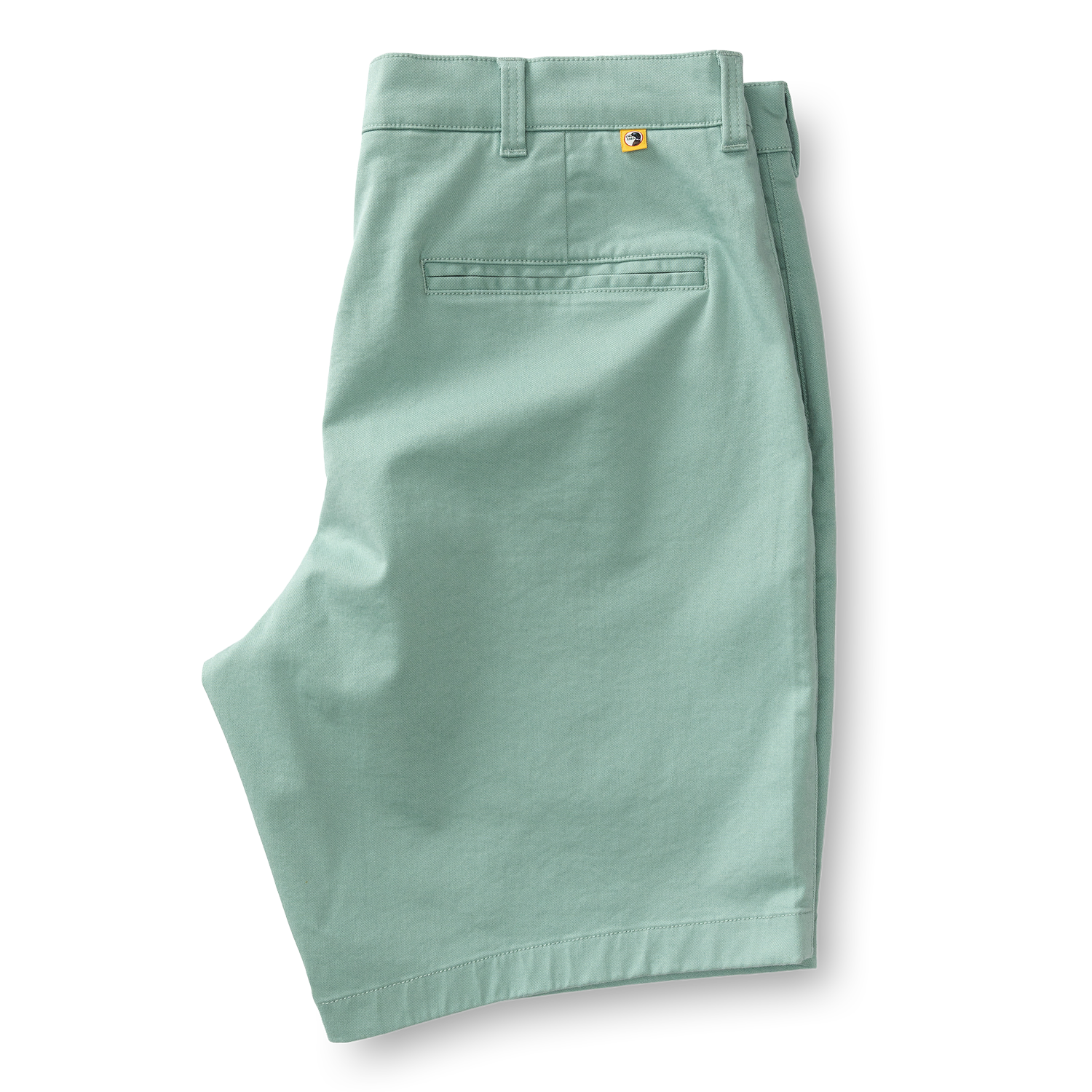 9" Gold School Chino Short - Seaboard Green