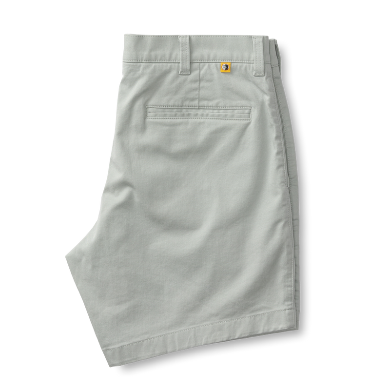 7" Gold School Chino Short - Sandstone Grey