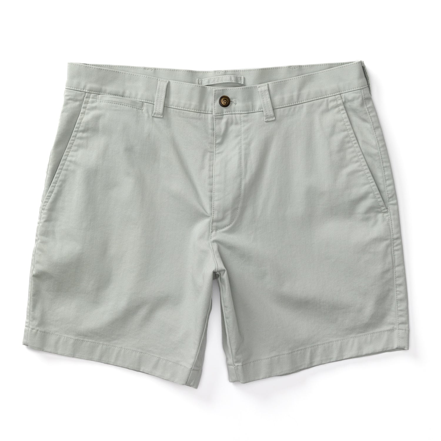 7" Gold School Chino Short - Sandstone Grey