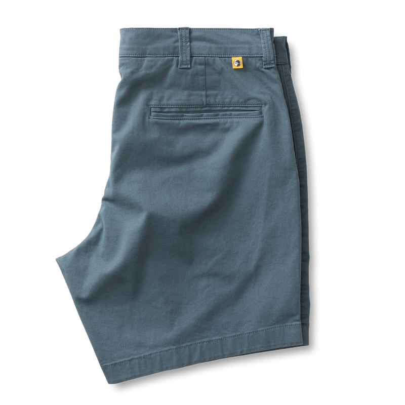 7" Gold School Chino Short - Vintage Blue