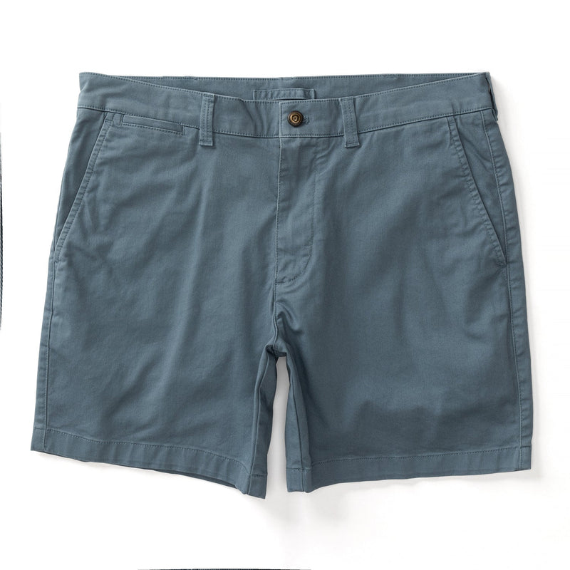 7" Gold School Chino Short - Vintage Blue