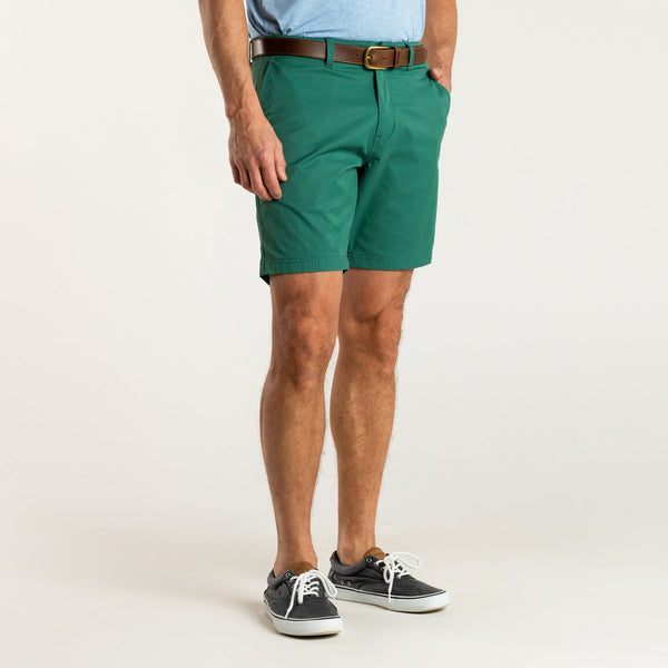 8" Harbor Performance Short - Spruce Green
