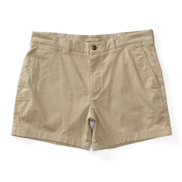 5" Gold School Chino Short - Khaki