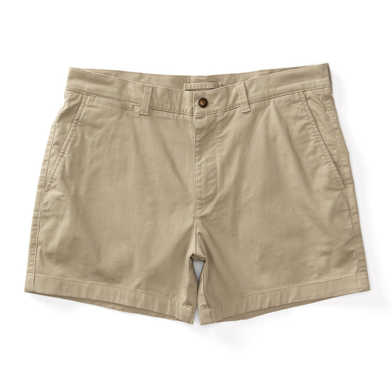 5" Gold School Chino Short - Khaki