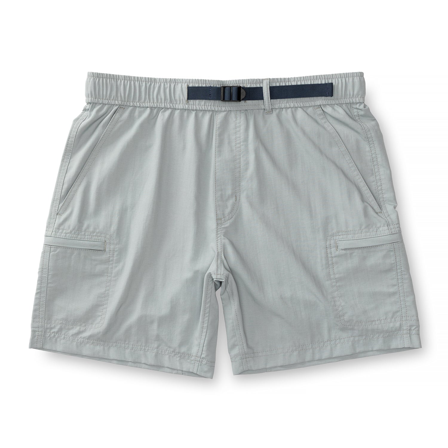 7" On The Fly Performance Short - Quarry Grey