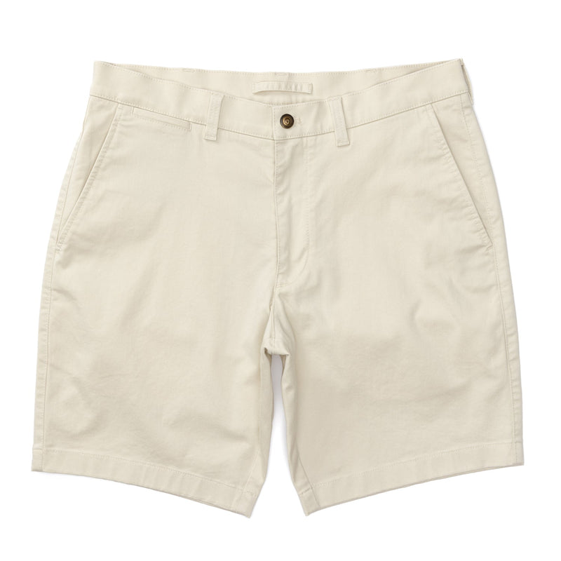 9" Gold School Chino Short - Stone Gold Patch
