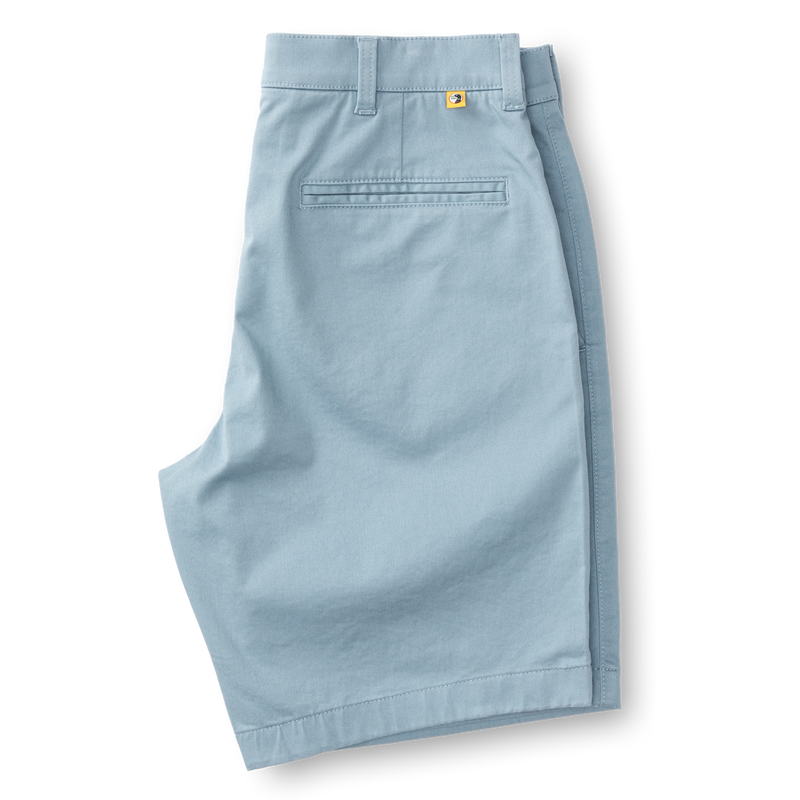 9" Gold School Chino Short - River Blue
