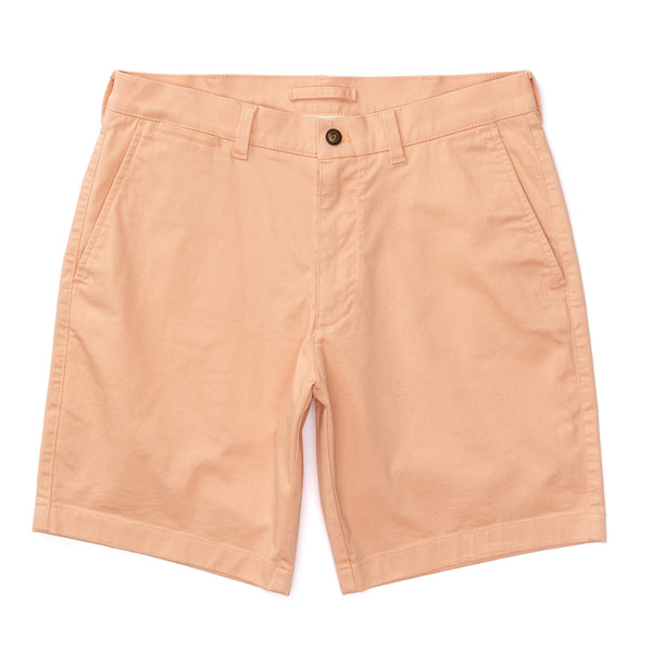 9" Gold School Chino Short - Faded Peach