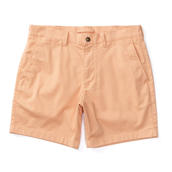 7" Gold School Chino Short - Faded Peach