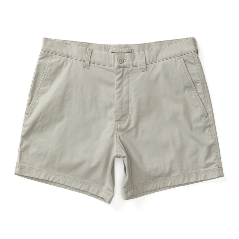 6" Harbor Performance Short - Limestone Grey