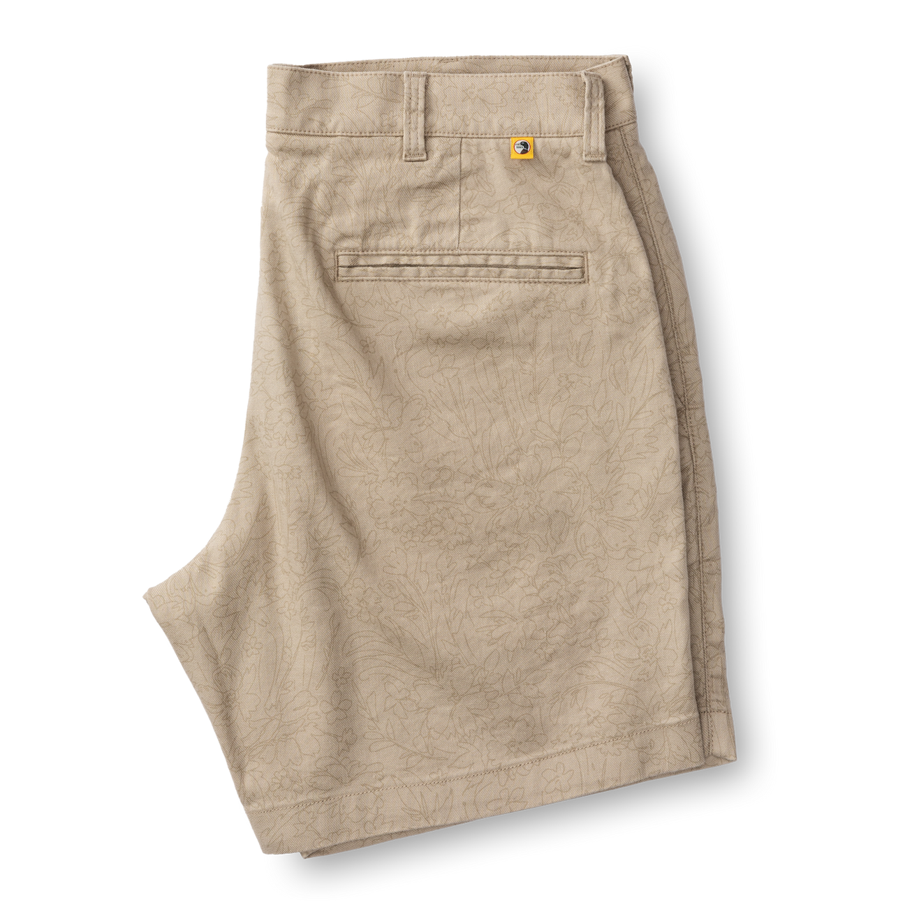 7" Linen Gold School Chino Short - Tan