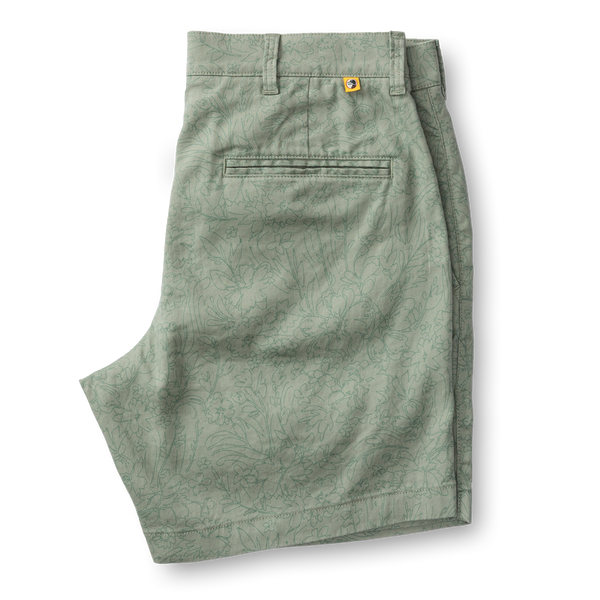 7" Linen Gold School Chino Short - Duck Head Vintage