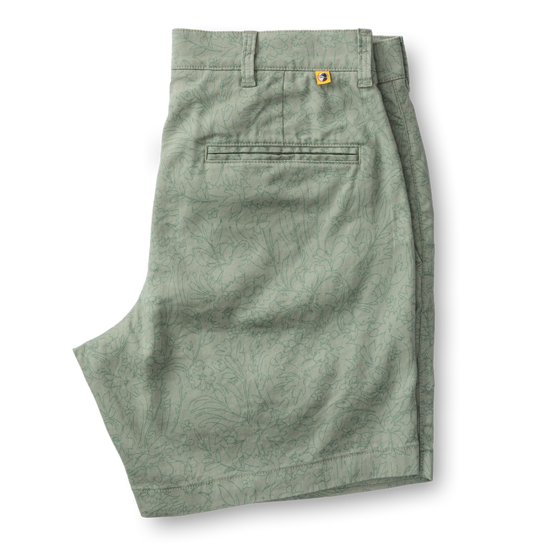 7" Linen Gold School Chino Short - Duck Head Vintage