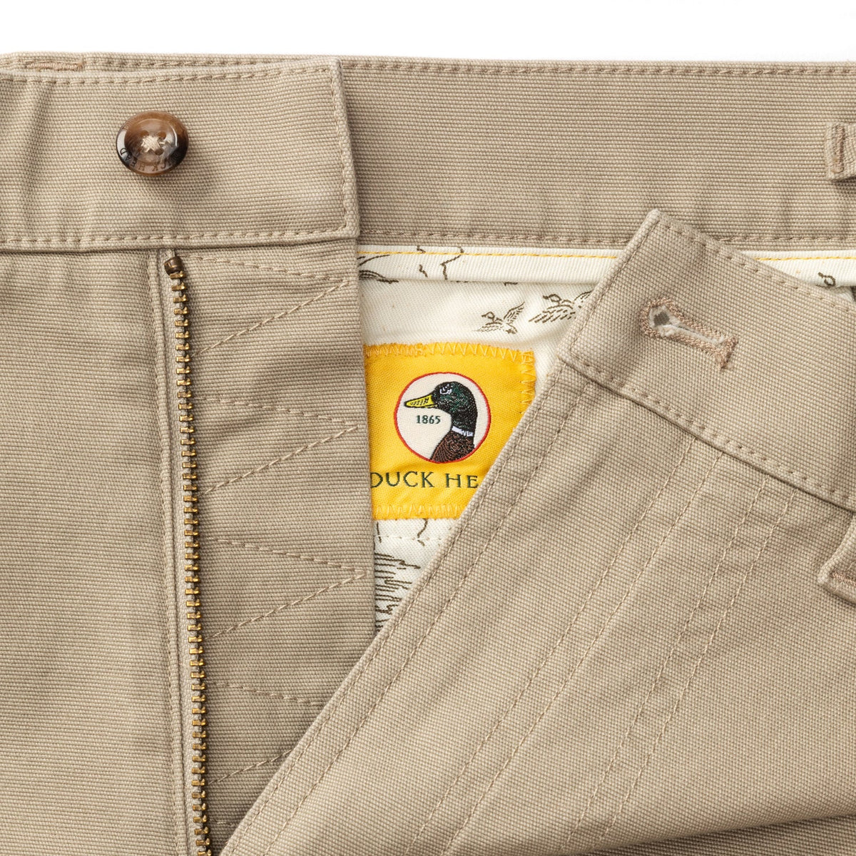 7" Canvas Camp Short - Khaki