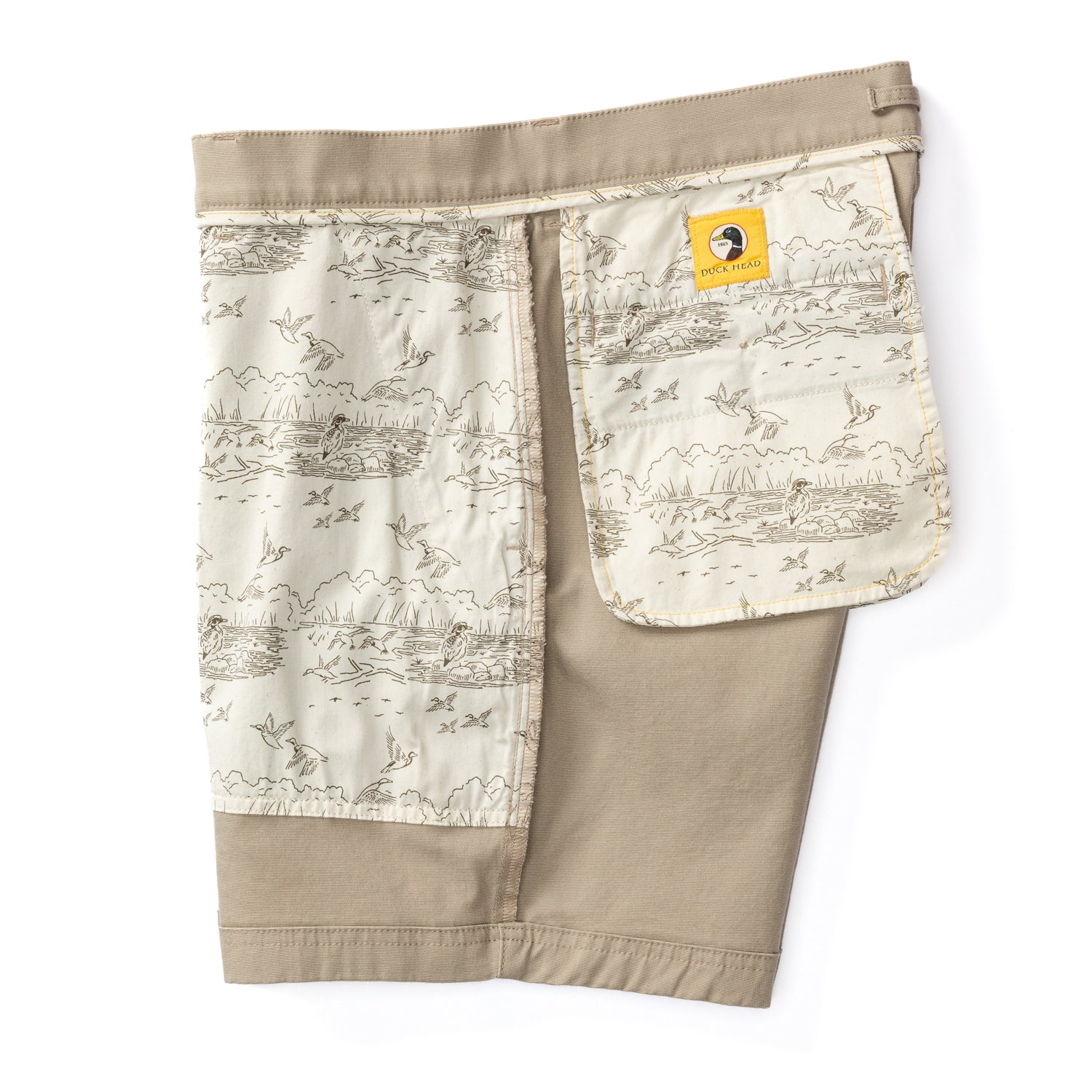 7" Canvas Camp Short - Khaki